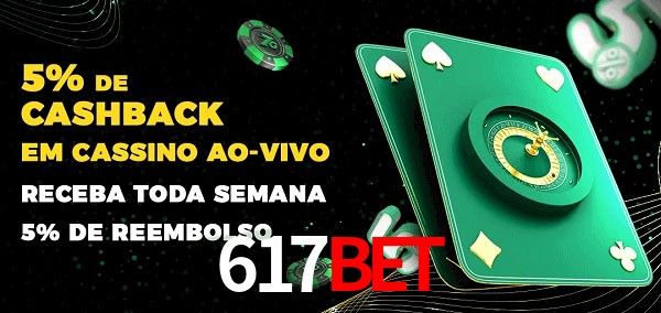Promoções do cassino ao Vivo 617BET